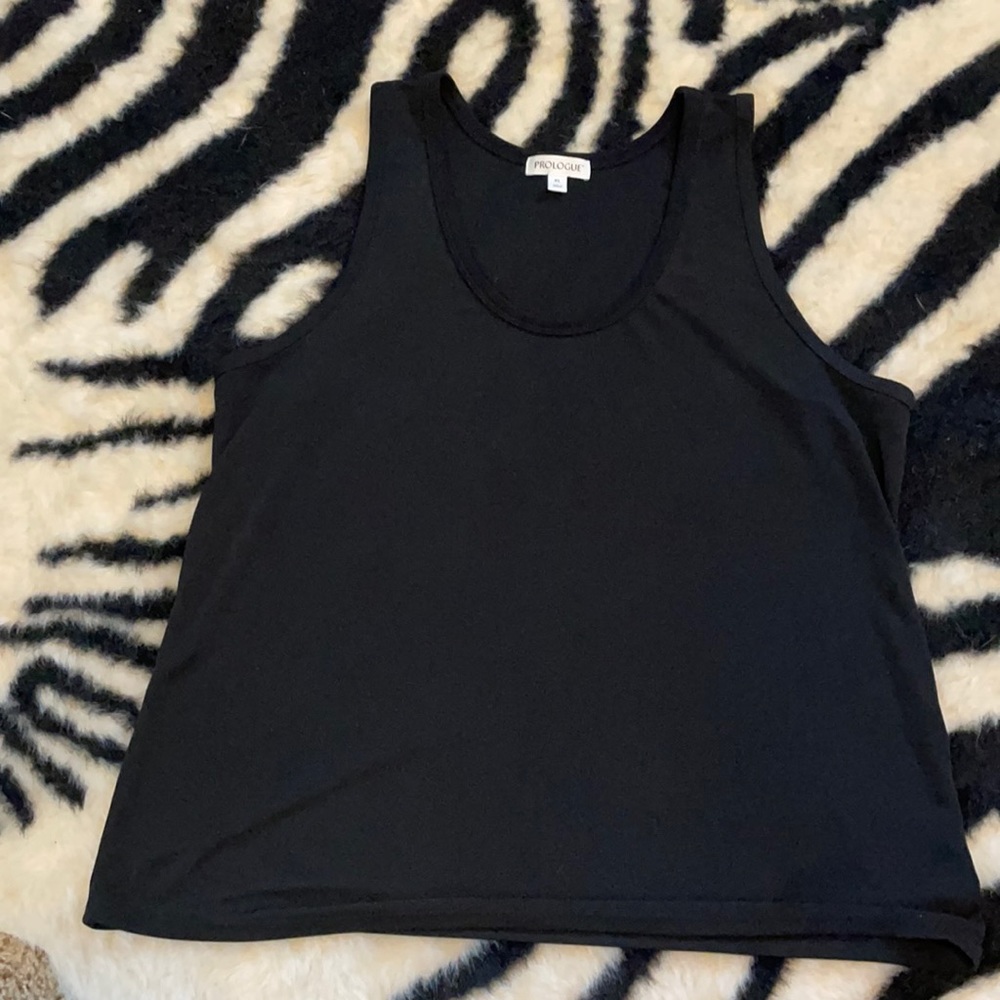 Black Dress Tank Top